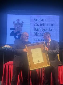 Obeležitev občinskega praznbiak Občine Bihać; Vir: Občina Sežana; 